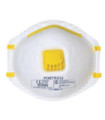 Maschera di protezione respiratoria con valvola FFP1 PORTWEST P101 (conf. 10 pz)