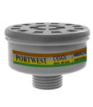 Filtro gas ABEK2, con filettatura universale PORTWEST P926