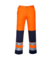 Pantalone bicolore Siviglia tessuto Tasche Kingsmill con patta e doppio cucito PORTWEST  TX71