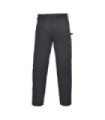 Pantalone da lavoro con linee riflettenti Danubio nero PORTWEST TX61