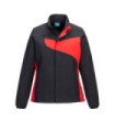 Damenjacke elastische bicolor atmungsaktive Softshell PW2 (2 Schichten) PORTWEST