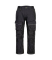 Pantalone da lavoro Arredo del tessuto nero dinamico PORTWEST PW322