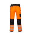 High visibility elastic work pants PW3 for women - PW385
