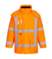 Parka RWS Verkehr 3 in 1 orange Fluorid Unternehmensbild, altes Gewebe PORTWEST R461