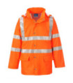 Sealtex Ultra Rain mit abnehmbarer Kapuze und doppeltem Reißverschluss Wagen, orange A.V PORTWEST NT3 ARBEITNEHMER