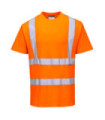 T-shirt a maniche corte cotone Comfort classificata UPF 40+ fluoro PORTWEST S170