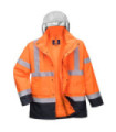 Parka 4 in 1 high visibility Contrast Traffic - S471