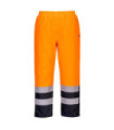 Pantalones impermeables de alta visibilidad Winter cintura elástica con cintas reflectantes PORTWEST S598