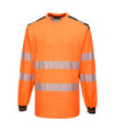 PW3 Long Sleeve High Visibility T-shirt - T185