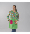 Vestaglia da donna di Agatha Ruiz de la Prada con tasca a forma di cuore, tessuto twill UNIFORMS GARY'S 500021