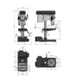 Robuster Overmesa-Bohrer mit DX17V Geschwindigkeitswechsler