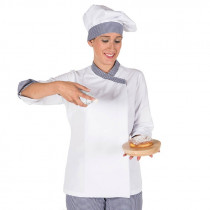 Gorro de Cocina Unisex Gran Chef Velcro Banda Vichy - Almida