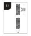 Rolle für SBM 110-08 Typ E1-E8 3880121