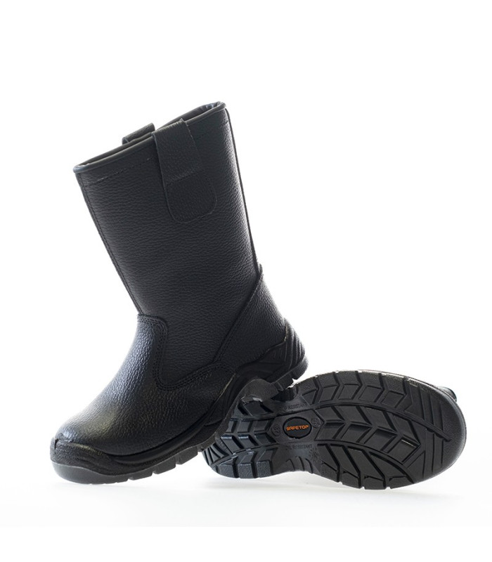 Bottines de peau professionnelle S3 Ohio SAFETOP