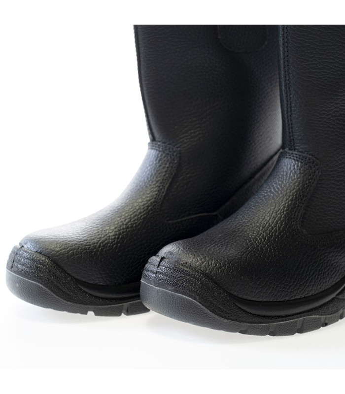 Bottines de peau professionnelle S3 Ohio SAFETOP