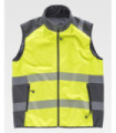 Gilet ad alta visibilità Workshell combinato con nastri riflettenti S9231