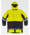 Rembourrage imperméable, visibilité accrue avec bandes réfléchissantes et tissu Ripstop C7010