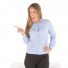 Chemise femme manches longues en FIL A FIL avec poche gauche UNIFORMES GARY'S Luca