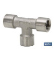 Metal fitting T Female Nickel-Plated Brass 06360001