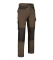 Pantalon de travail multicolore avec design bicolore, polyester et coton VALENTO DYNAMITE