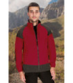 Veste Softshell avec renforts extra-résistant et imperméable design bicolor VALENTO CALEDONIA