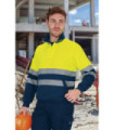 High visibility bicolored sweater QUID