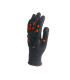 Anti-impact glove "P", cut E and nitrile palm NITIMPACT