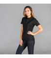 Polo femme col mao en jean et manches courtes UNIFORMES GARY'S 853100