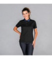 Polo da donna con collo a camicia e maniche corte, tessuto PIQUÉ COOLMAX UNIFORMS GARY'S 852900