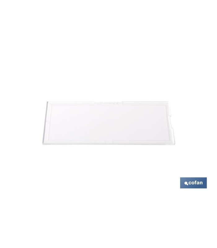 Cristaux transparents pour le remplacement du masque de soudure EN 166/FR 169 COFAN 11000044