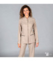 Tecido de jaqueta feminina Pineda 963900