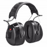 3M PELTOR WorkTunes Pro FM Radio en boucle noire, HRXS220A diadem